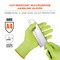 Ergodyne M Lime Cut Resistant Food Grade Gloves PR 7040 - alternate 2